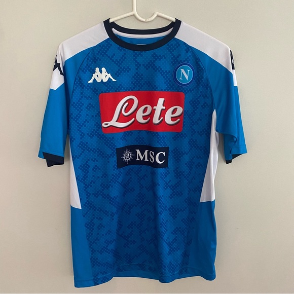 SSC Napoli Soccer Jersey M like new - Picture 3 of 8